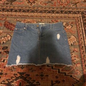 GB girls jean skirt